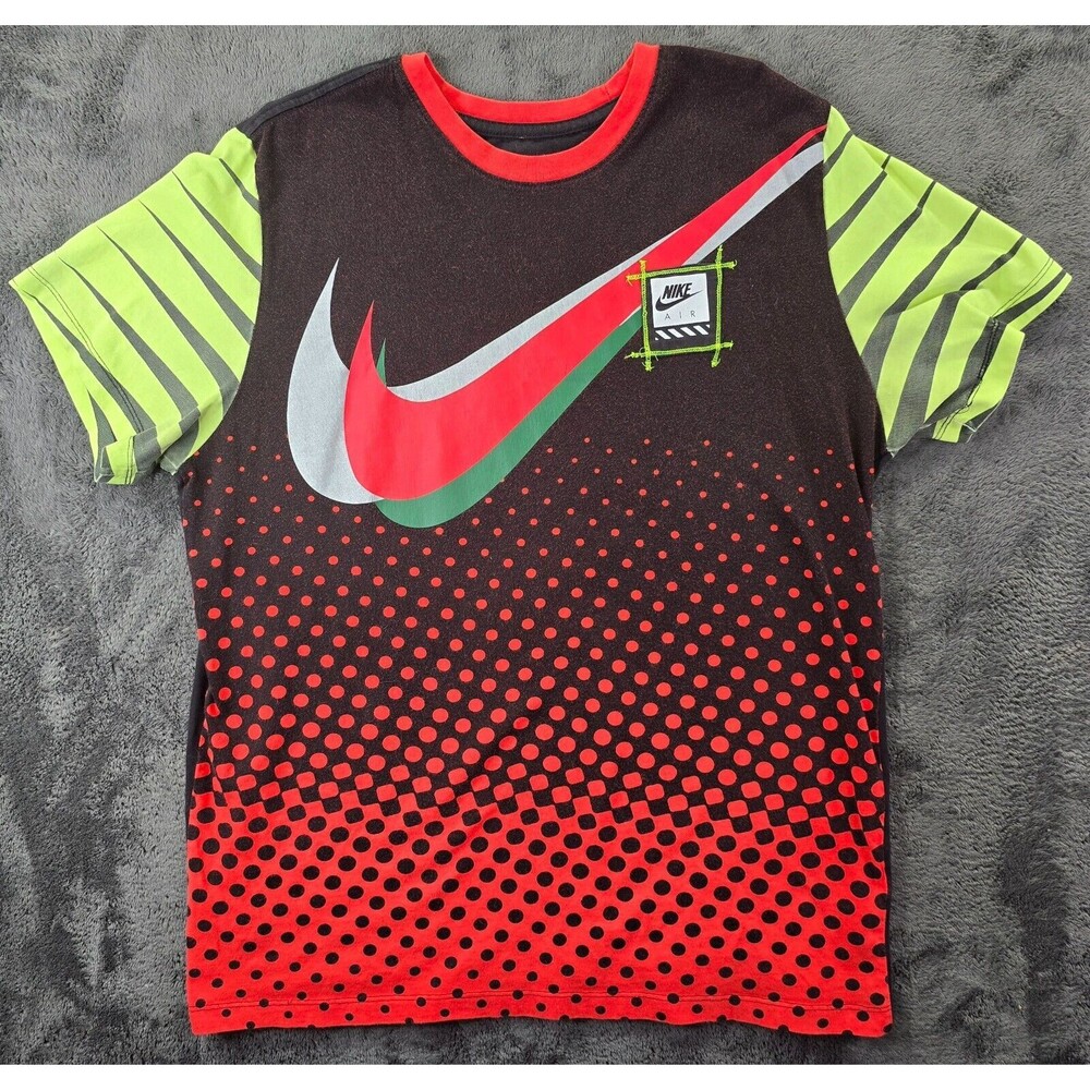 Nike Men's XL Gel Retro Future Tee Short Sleeve T-Shirt SWOOSH CJ6995-010